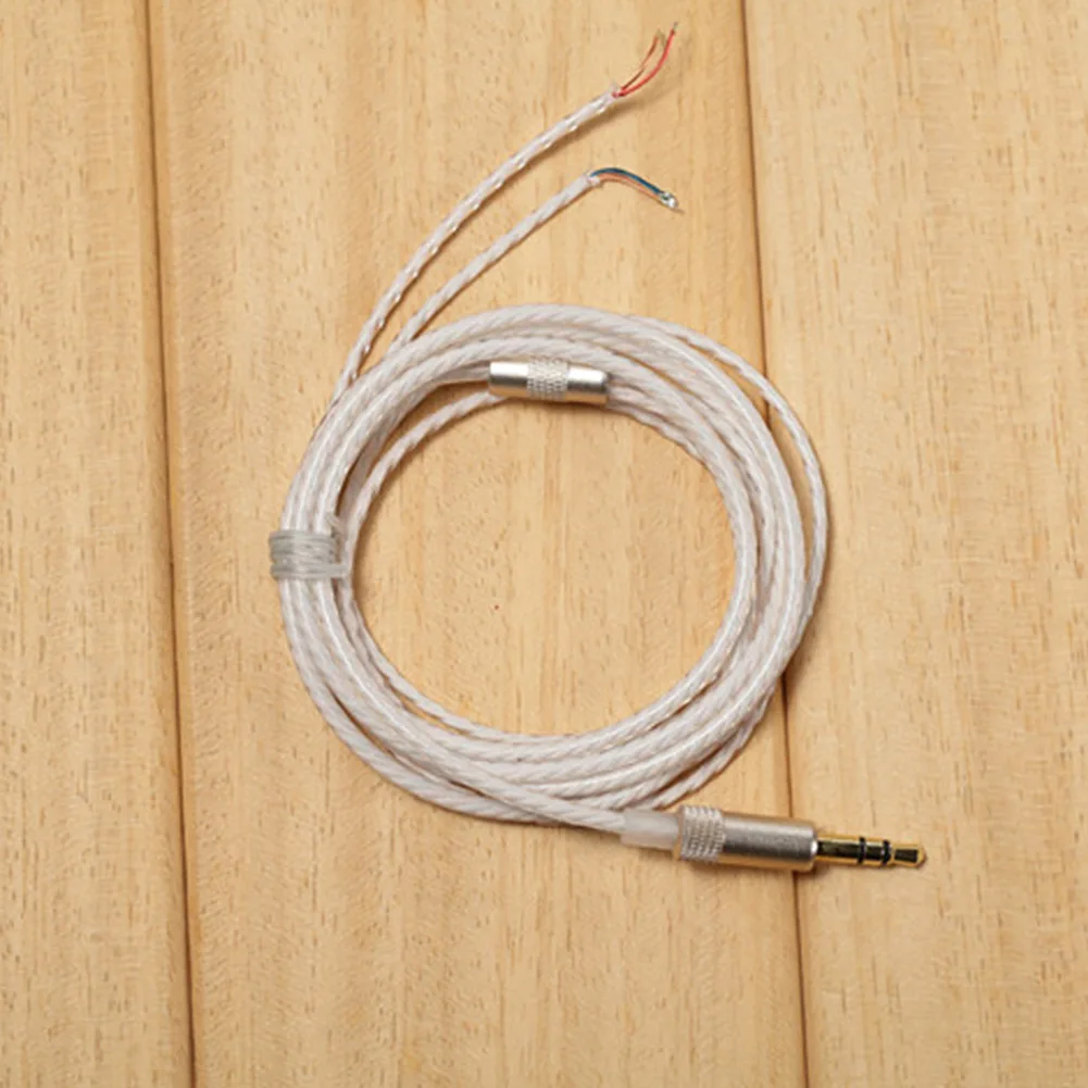 DIY Semi Finished Without MIC Replacement Parts Practical Solid PVC 1.2 M Repair Professional Earphone Maintenance Wire | Электроника