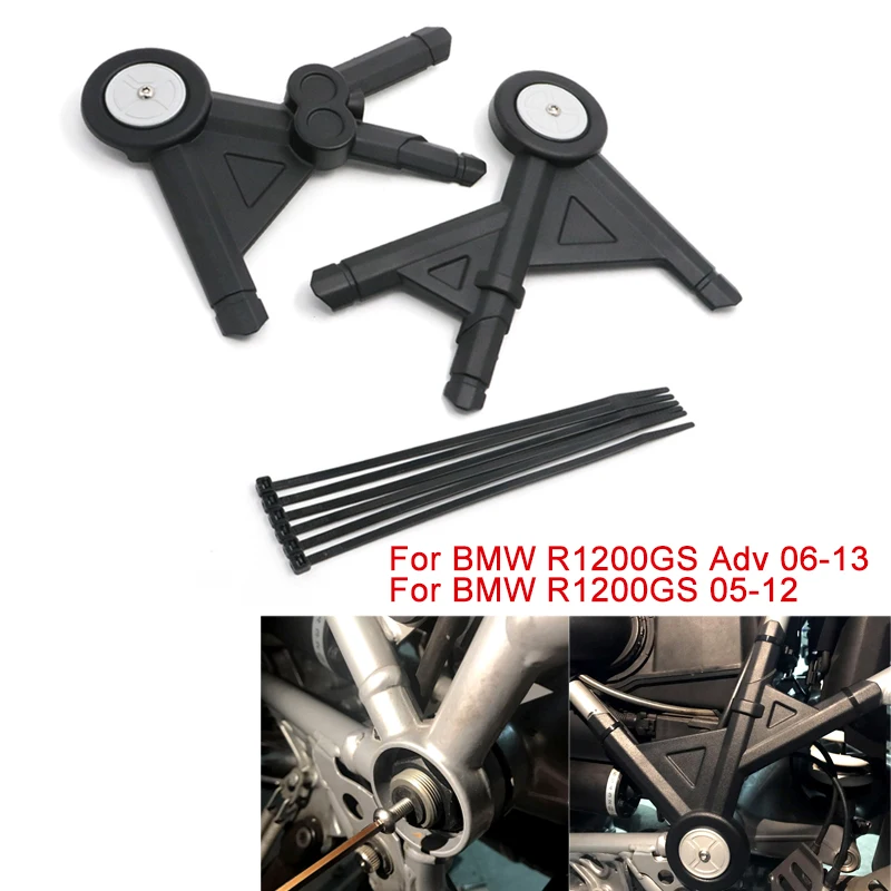 Боковая Рама Защитная панель для BMW R1200GS R 1200 GS 2005 2012 R1200 Adventure Adv 2006 2013 2007|Накладки и