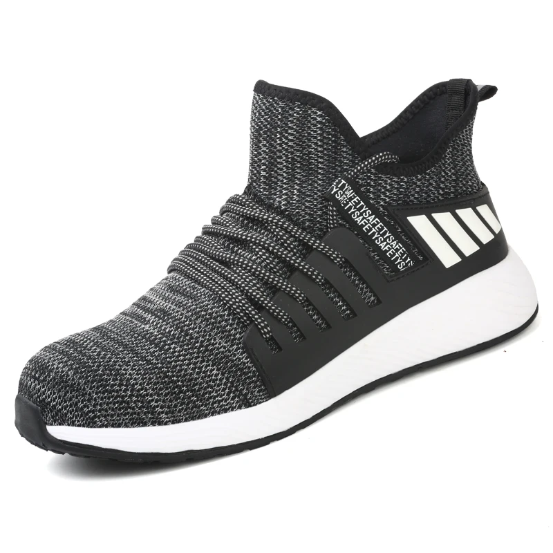 

Ссветильник кие мужские ботинки со стальным носком, защитная обувь, женские Рабочие кроссовки, дышащая Уличная обувь, бриджи 36-46, бренд ROXDIA ...