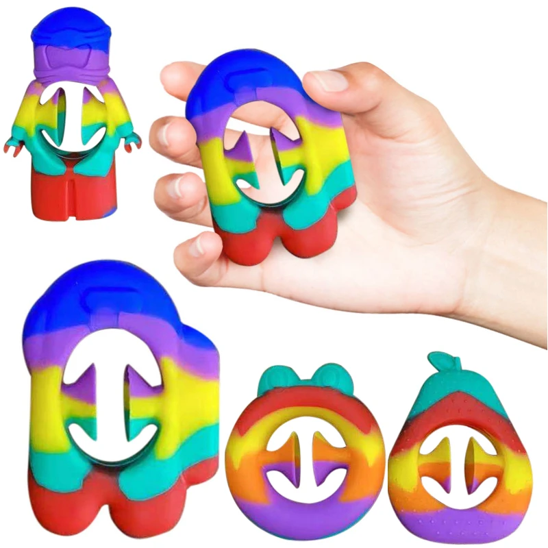 

Snappers Finger Sensory Fidget Toy Party Popper Noise Maker Grab and Snap Hand sniper antistress simple dimpl Squeeze Toys Adult
