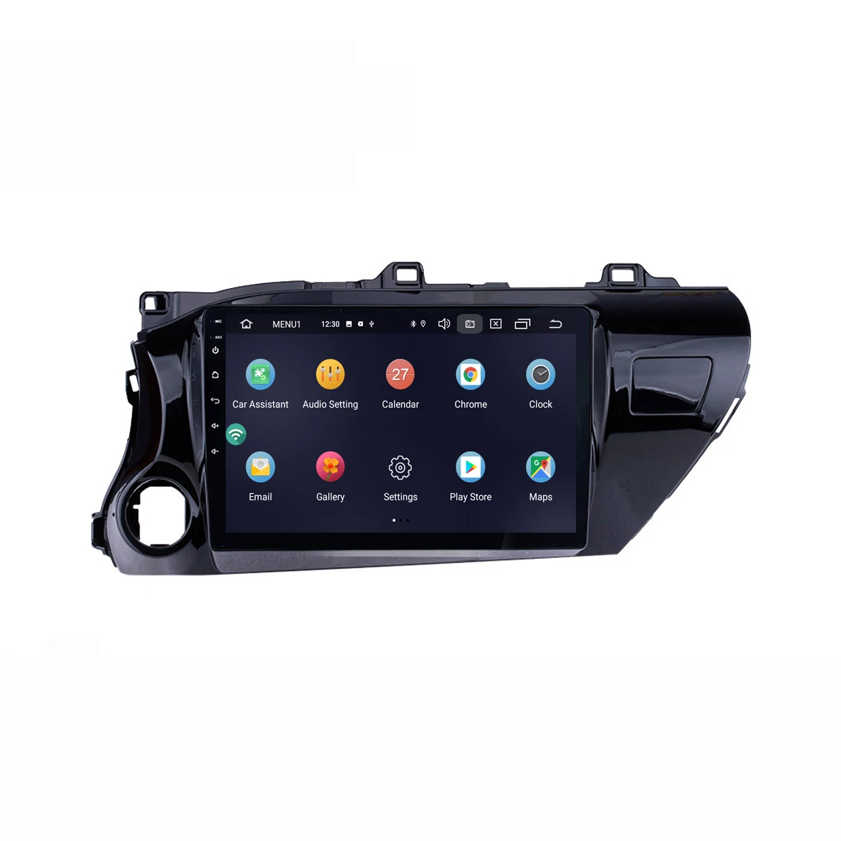 10," android 9,0 RAM2G Автомобильный gps dvd-плеер для Toyota Hilux автомобильный Радио Мультимедиа Навигация стерео головное устройство dsp