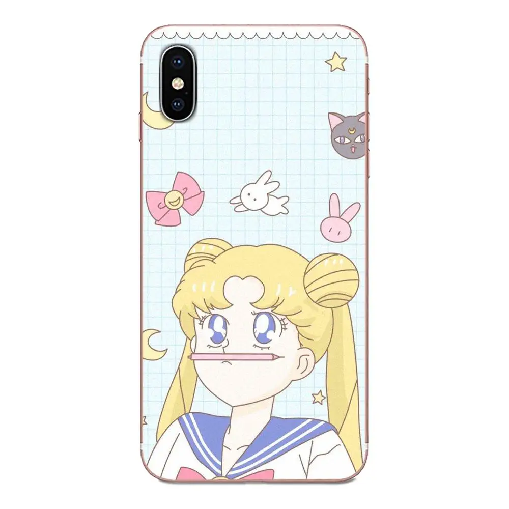 Sailor Moon Crystal Custom версия для Huawei Honor Mate Nova Note 20 20s 30 5 5I 5T 6 7I 7C 8A 8X 9X 10 Pro Lite Play | Мобильные