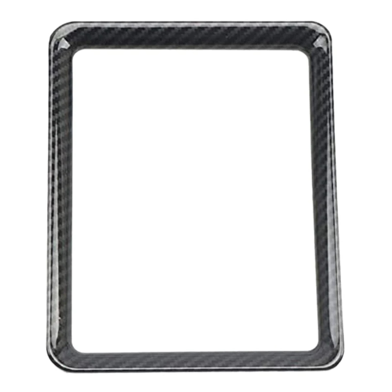 

Carbon Fiber Center Console Dashboard Navigation Cover Trim Panel for Dodge Challenger 2015-2020