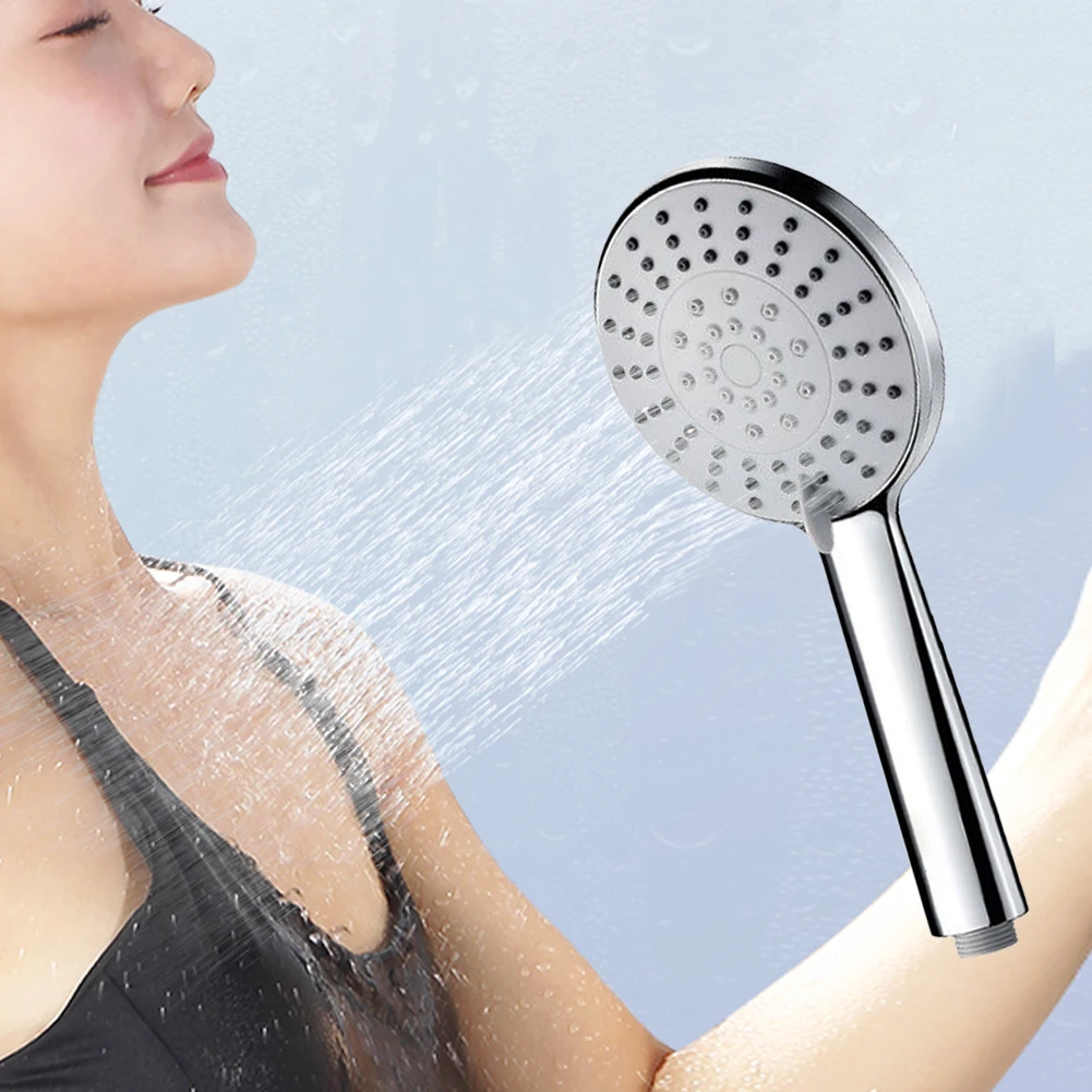 

Shower Head Home Easy Install Hand Held Elegant Toilet Hotel For Bathroom Replacement Parts Adjustable Spray 5 Modes Universal