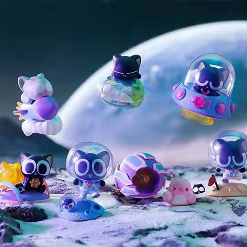 

Luo Xiaohei Galaxy Series Blind Box Toys Surprise Mystery Box Cute Cartoon Anime Figures Desktop Decoration Girls Birthday Gift
