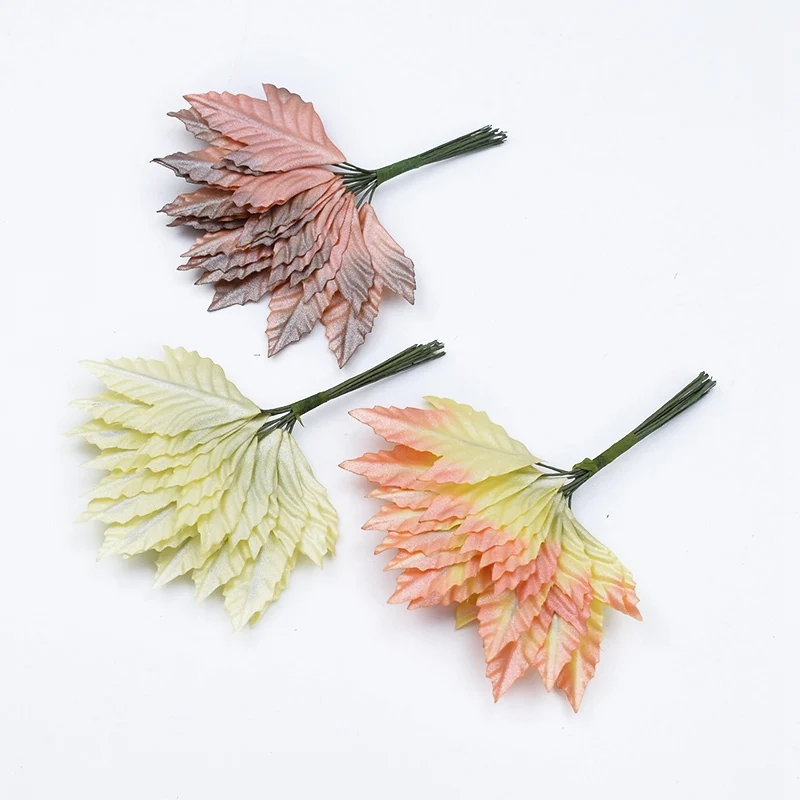 12 шт. рождественские украшения для дома гирлянда скрапбукинга Цветочная