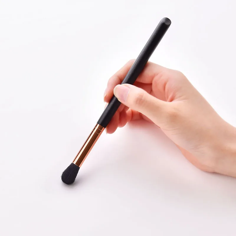 4 шт. набор кистей для макияжа глаз нейлоновая щетина Мерцающая деревянная ручка