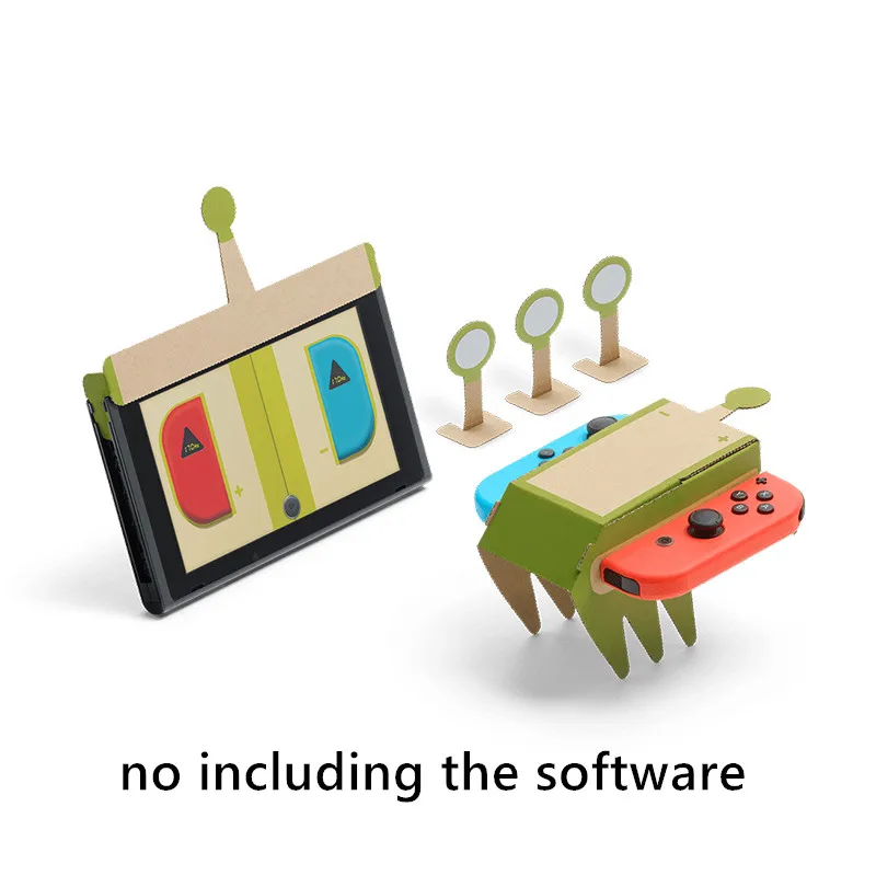 Remote control car Данные лягушка DIY Labo аксессуары для NS консоли Joy Con картон для kingd переключатель кронштейн бумажный контроллер игровой для JoyCon - Цвет: Remote control car