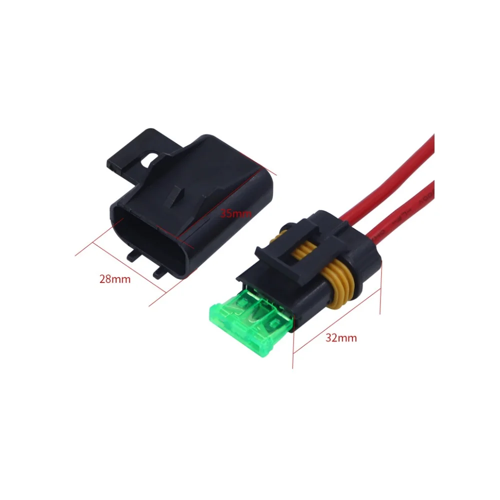 4 шт./лот 30 А автомобильный держатель плавкого предохранителя ATC с