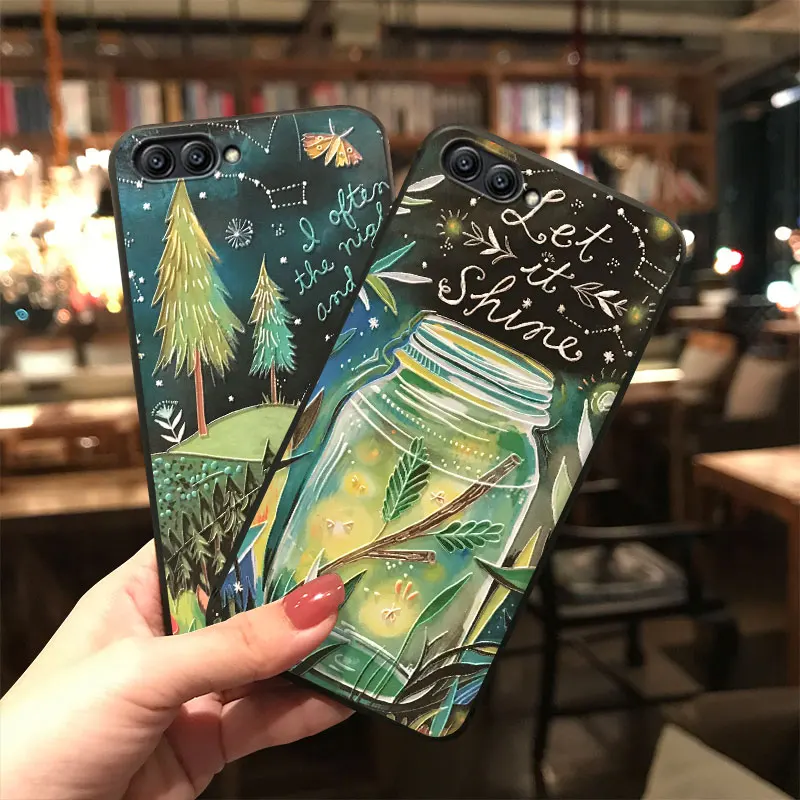 Мультяшный рельефный ТПУ 3D силиконовый чехол для iPhone 12 11 Pro Mini XR XS Max X 6 7 8 Plus 5