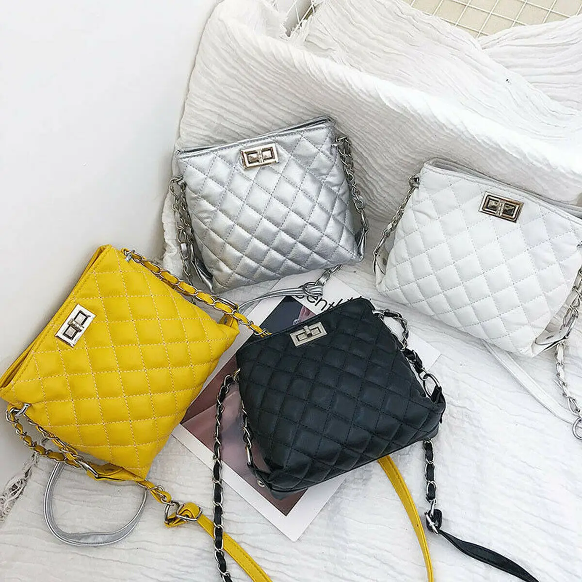 Модная дамская сумочка из искусственной кожи мессенджер на ремне ранец через