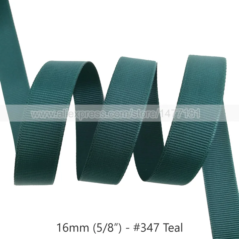 347 Teal 20 ярдов) 16 мм корсажная лента высокого качества 5/" 1,6 см белая черная розовая красная синяя Фиолетовая лента корсажная лента для рукоделия - Цвет: 347 Teal