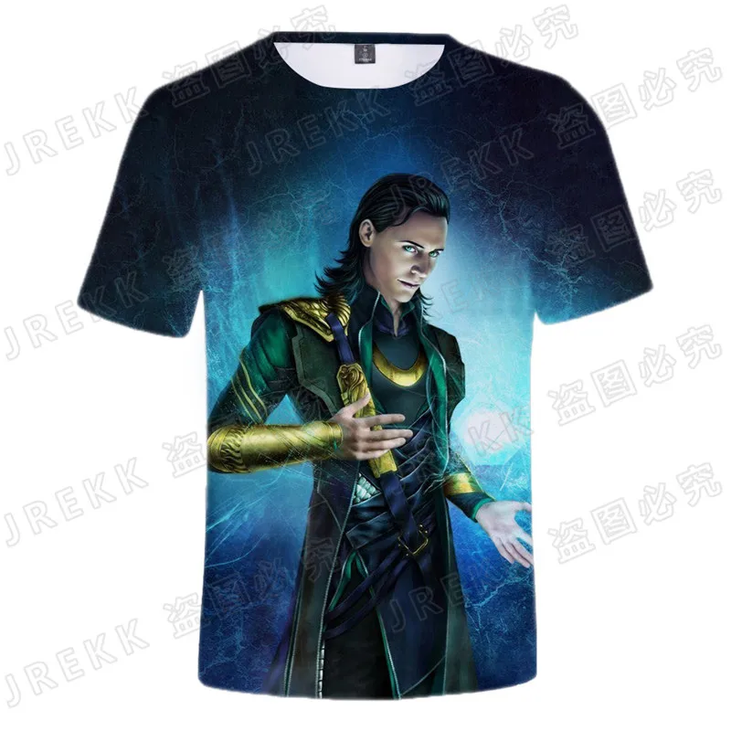 Новинка 2021 футболка Loki Laufeyson с 3D принтом для мужчин и женщин Детская рубашка
