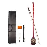 rosewood erhu chinese 2 string violin fiddle musical instrument free accessories