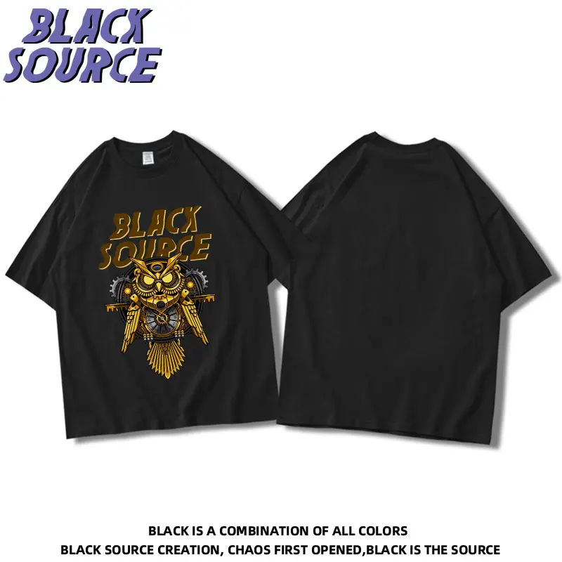 Футболка в стиле хип-хоп с изображением героев мультфильма Заснеженная Сова |