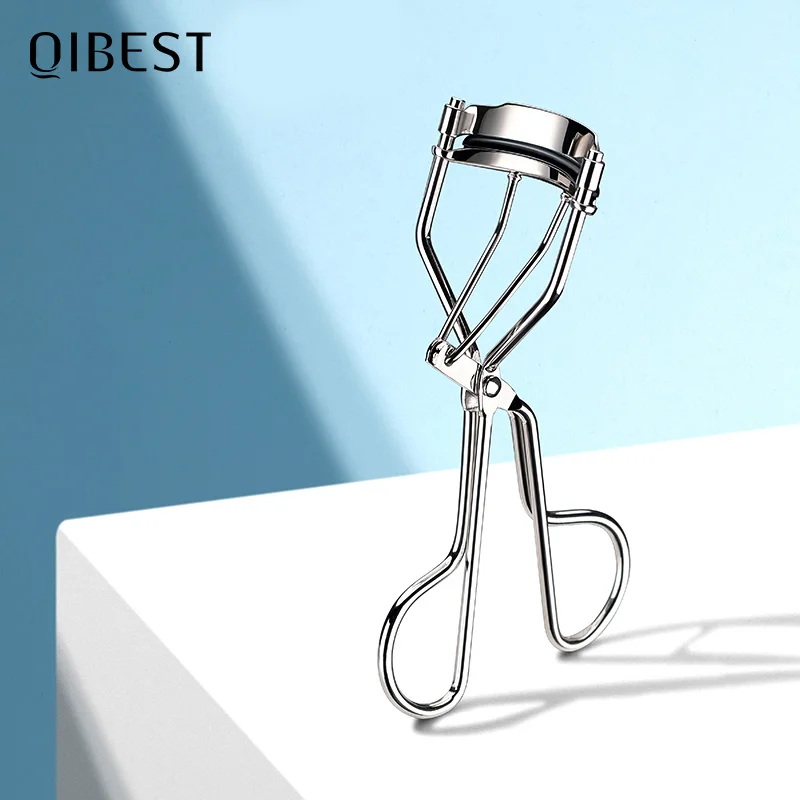 

QIBEST Eyelash Curler Beauty Makeup Tools Tweezer Curling Eye Lashes Clip Nature Curl Style Eyelash Handle Curl Eye Lash Curler