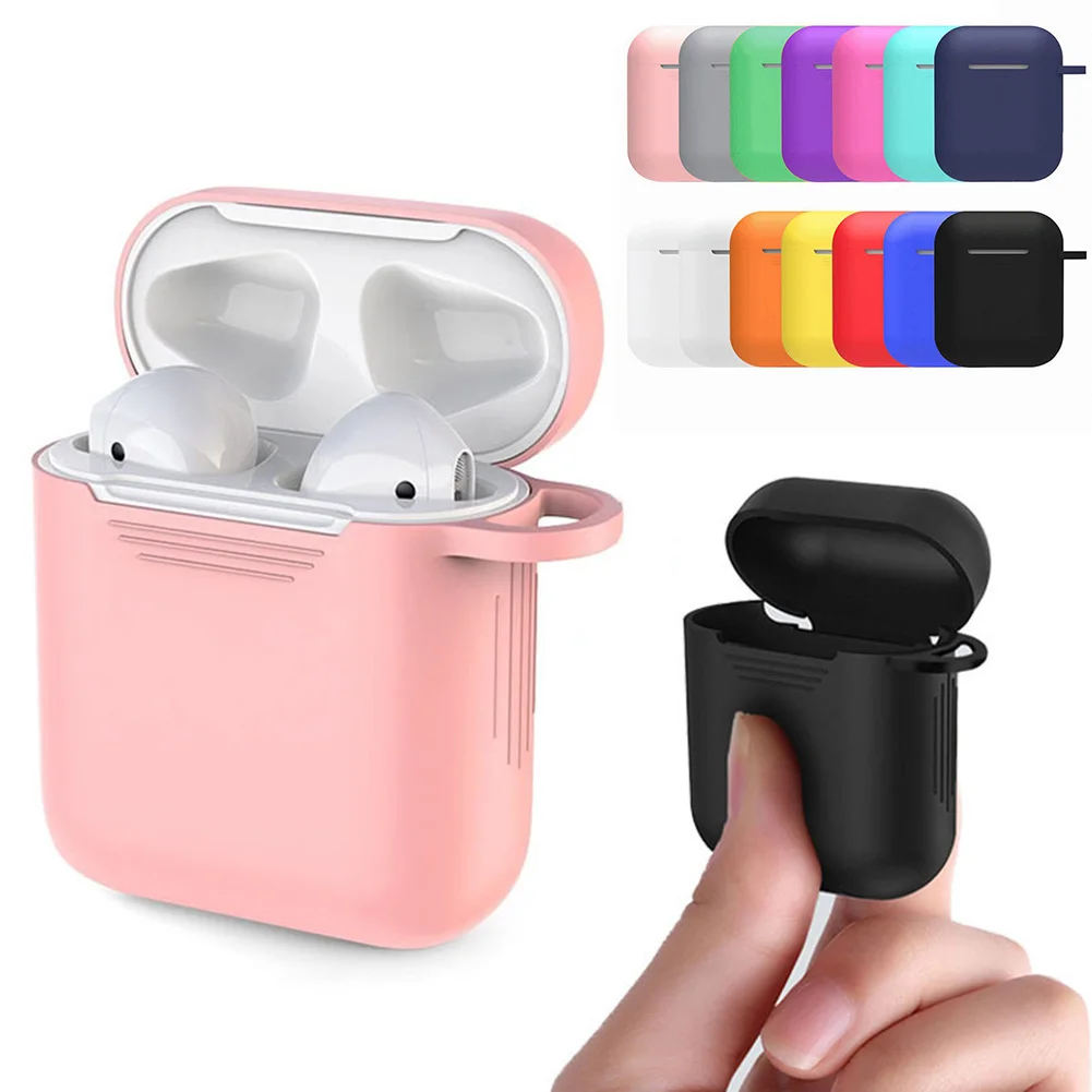 Силиконовый чехол для наушников Bluetooth совместимый с Airpods|Аксессуары наушников| |