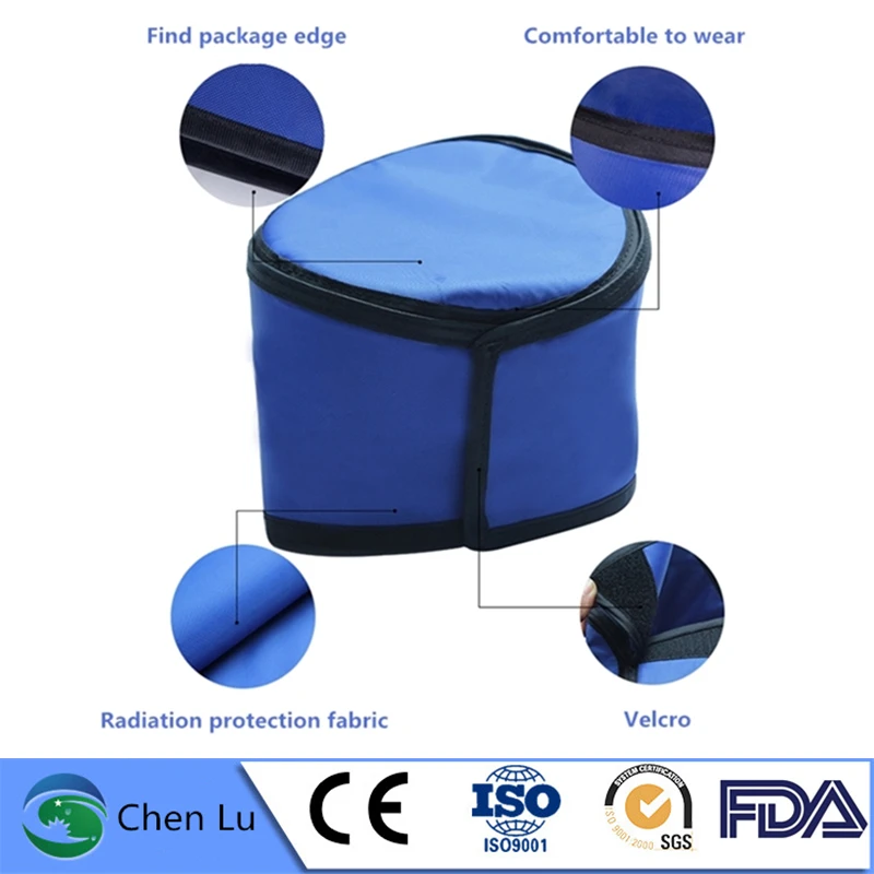 

Direct sales x-ray radiation protective cap Hospital/Lab radioscopy radiological protection 0.35mmpb adult lead rubber hat