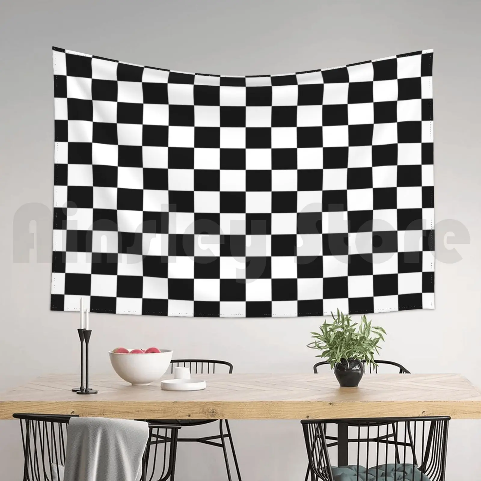 Chequered Flag Leggings-Checkered Racing Car Winner Jeggings Customized Tapestry Womens Leg Jeans |