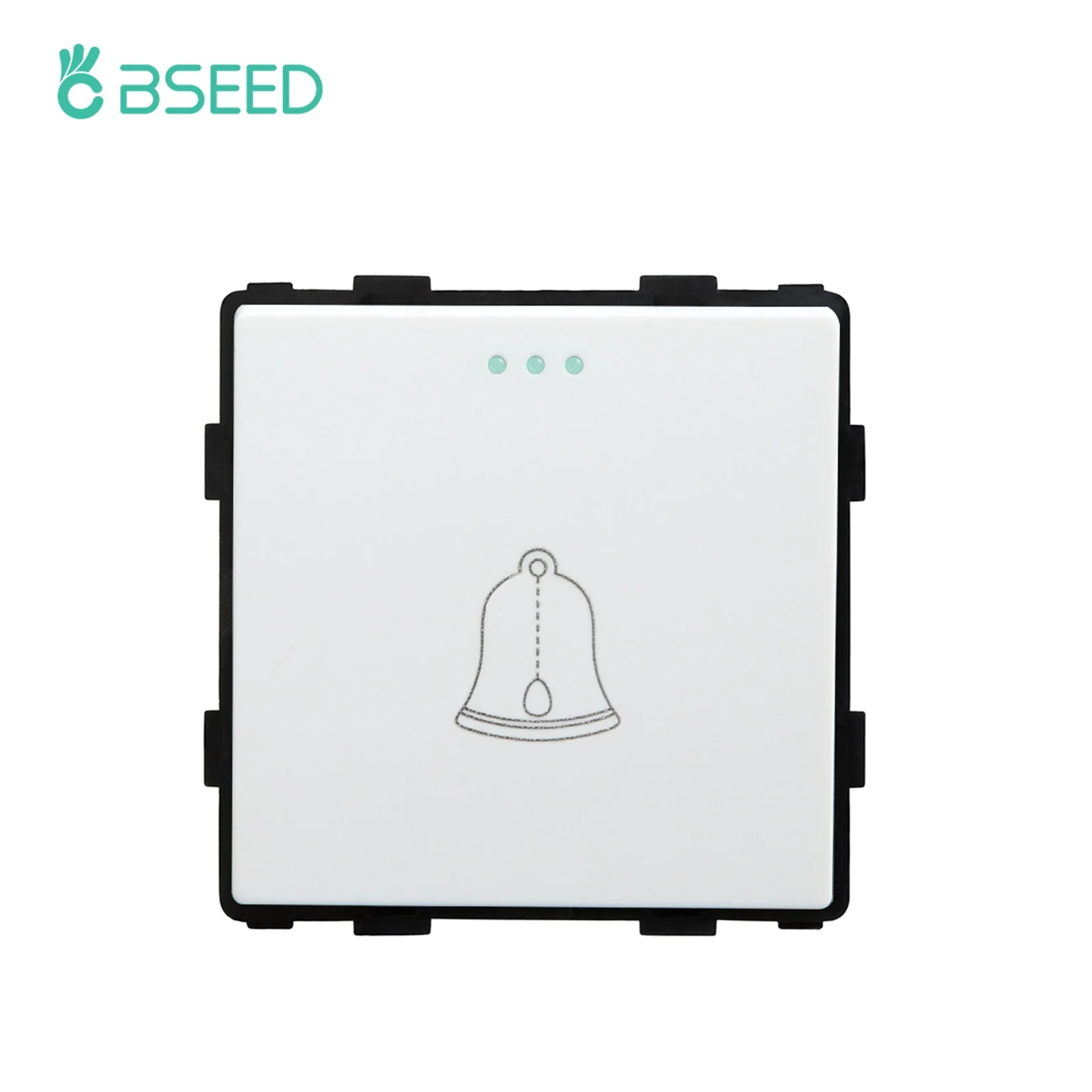 Настенный дверной звонок Bseed сделай сам 3 цвета белый черный золотой для