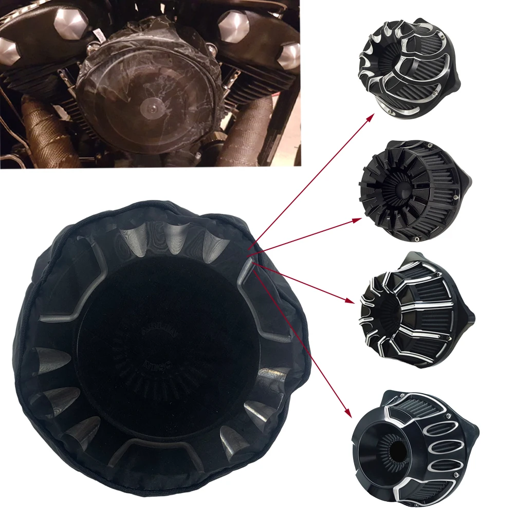Мотоциклетный водонепроницаемый воздушный фильтр пыленепроницаемый защитный