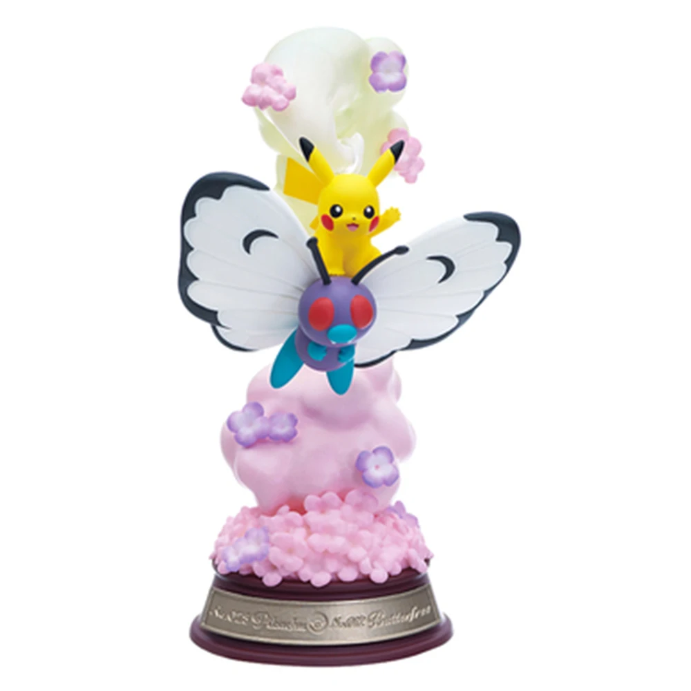 

Re-ment Pokemon Gacha Pikachu Charizard Drifloon Mew Action Figura Collection Anime Figure Model Toys For Kid