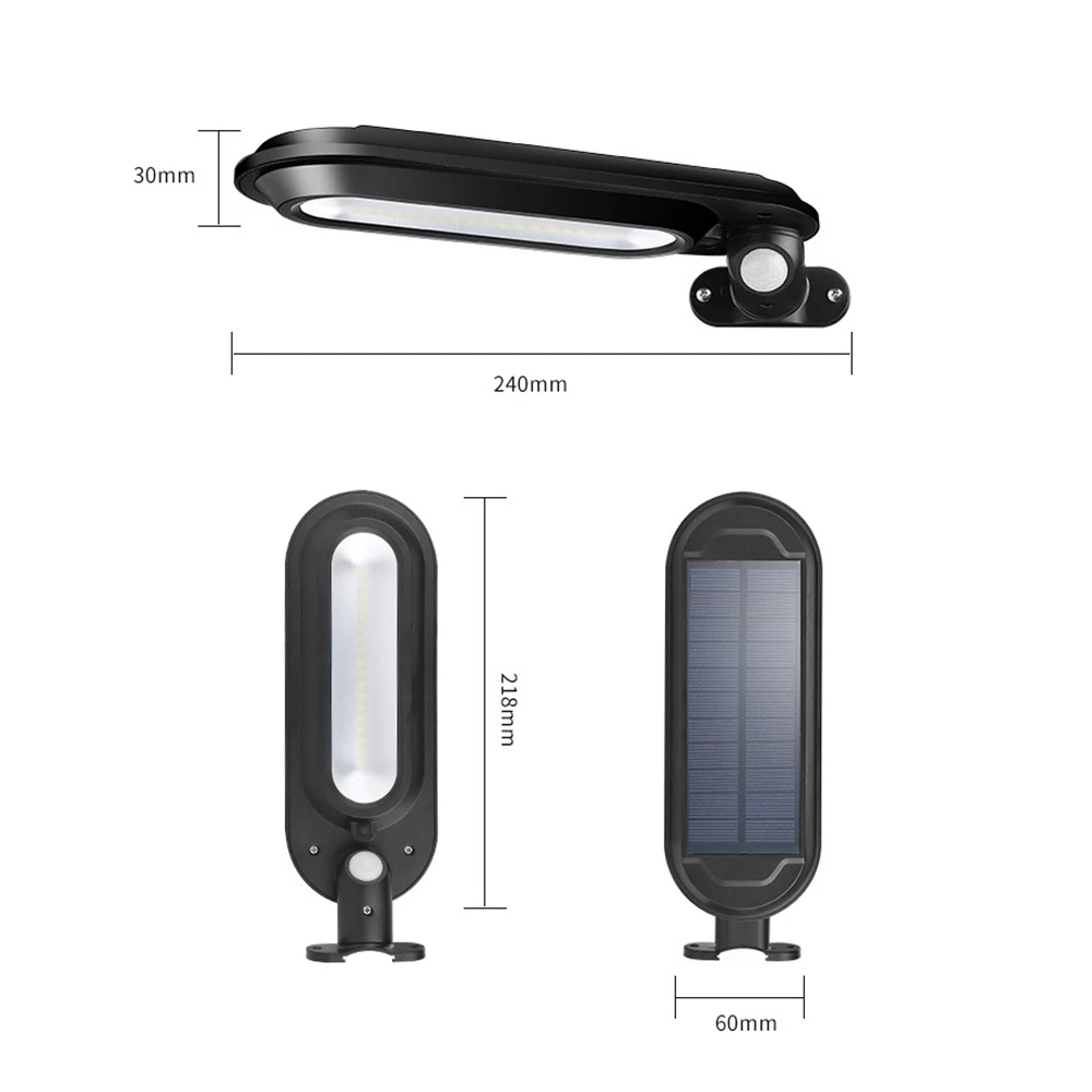 СВЕТОДИОДНЫЙ Уличный настенный светильник WAKYME на солнечной батарее