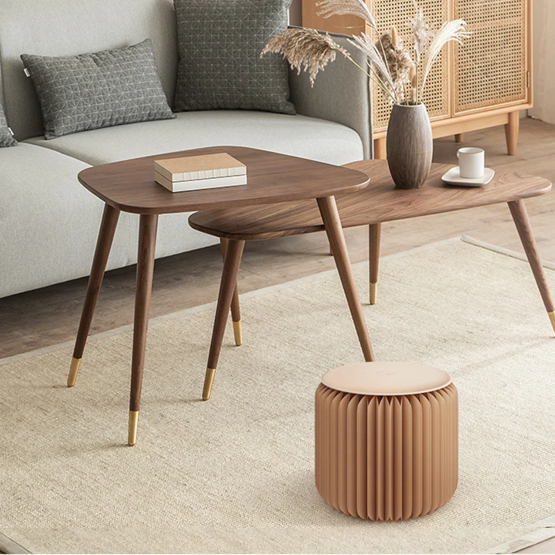 Складной переносной табурет 32x28 см оттоманка для ног пуф экономии места на