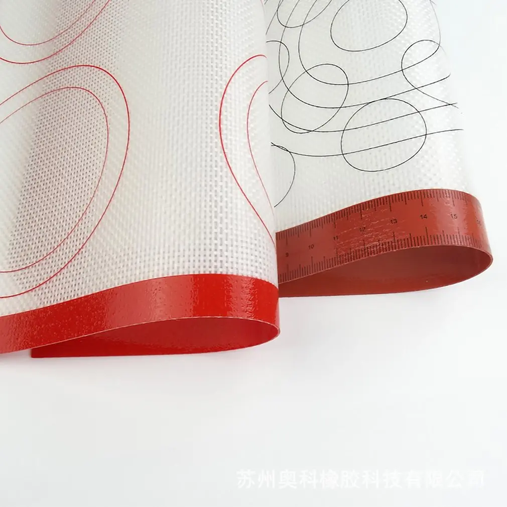 Антипригарный силиконовый коврик для выпечки макарон антипригарный круглый