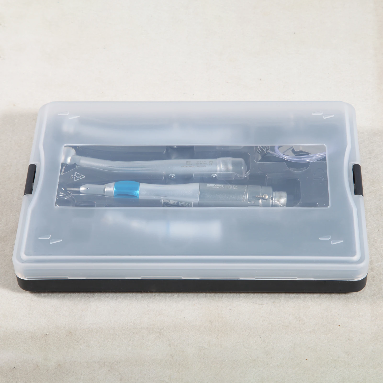 Dental Low Speed Handpiece 2-Hole Kit &amp 2pcs HighSpeed Fiber Optic LED Turbine 2Hole | Handpieces