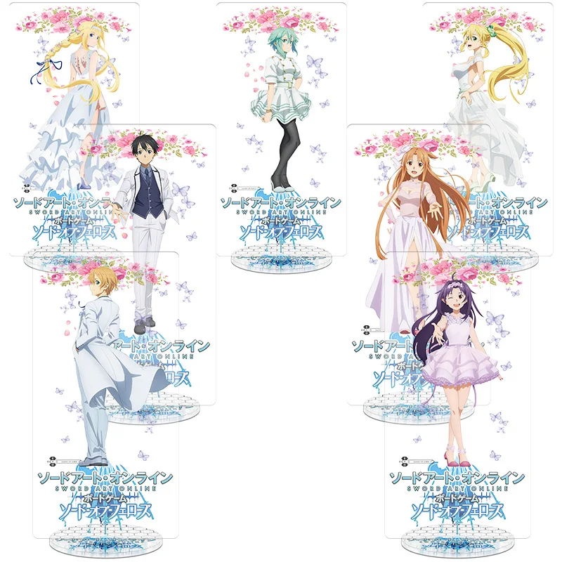 

SAO Sword Art Online Alicization 3 Theme Of Hanayome Acrylic Stand Cosplay Doll Figure Desktop Model Toy 21cm Gifts