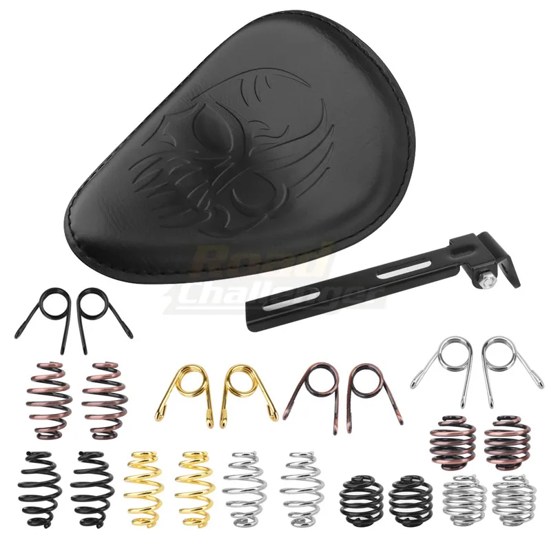 3 &quotседло кожаное сиденье мотоцикла винтажный пружинный Кронштейн для Harley Chopper