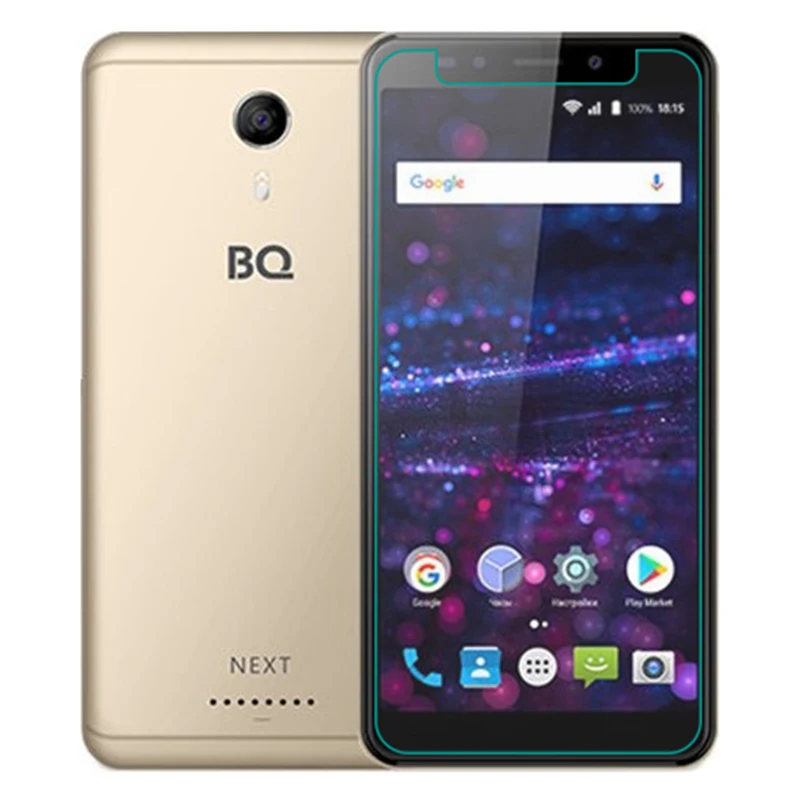 Защитное закаленное стекло с защитой от царапин для BQ 5522 Next|Защитные стёкла и