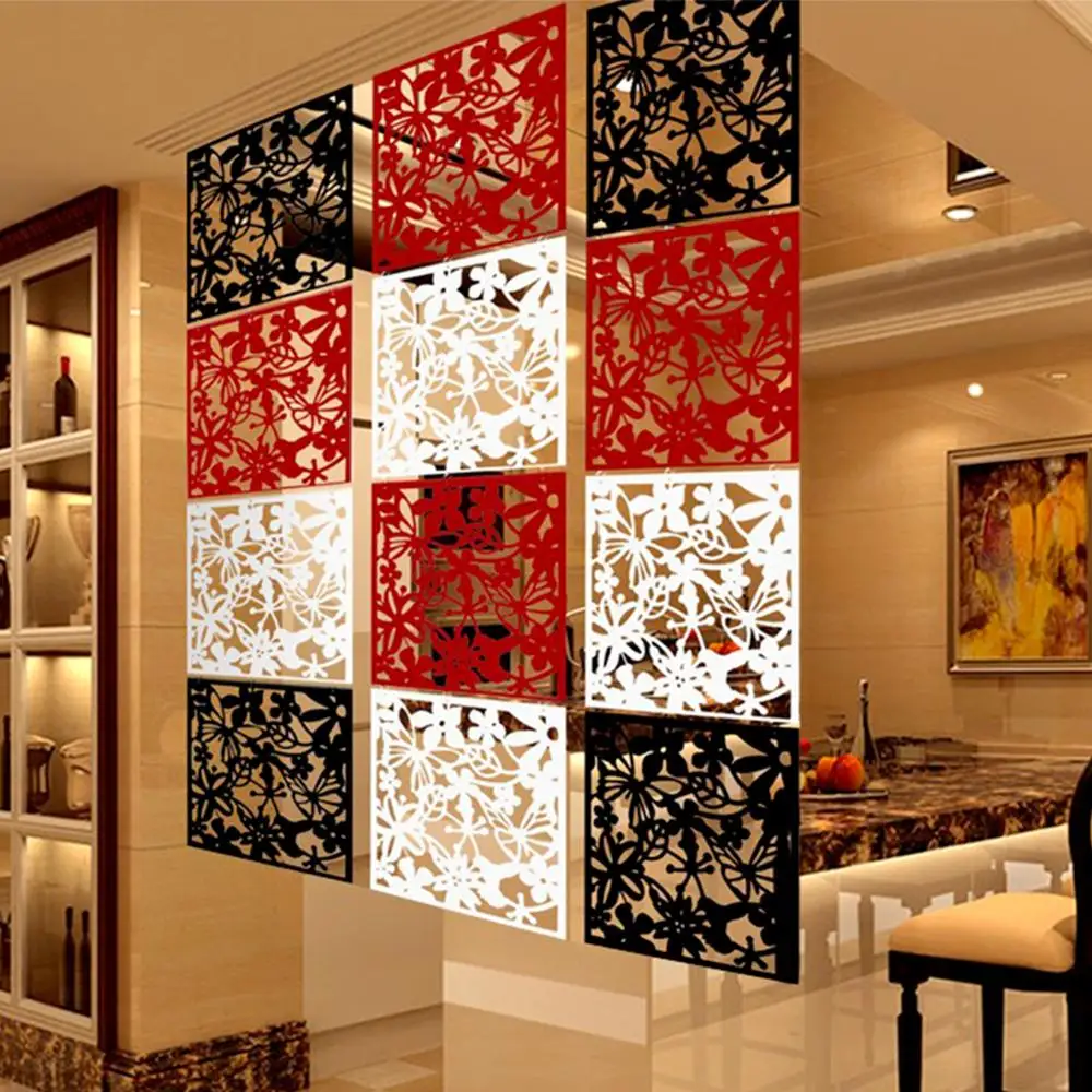 12 шт. декоративные пластиковые подвесные стеновые занавески для разделения