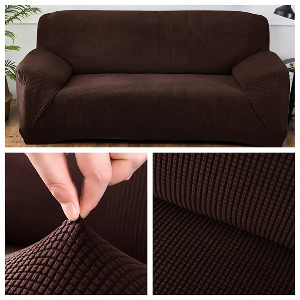 

Polar Fleece Fabric Universal Sofa Cover Euro Sofa Covers For Living Room Stretch Sectional Corner Sofa Cover Plaids On The Sofa