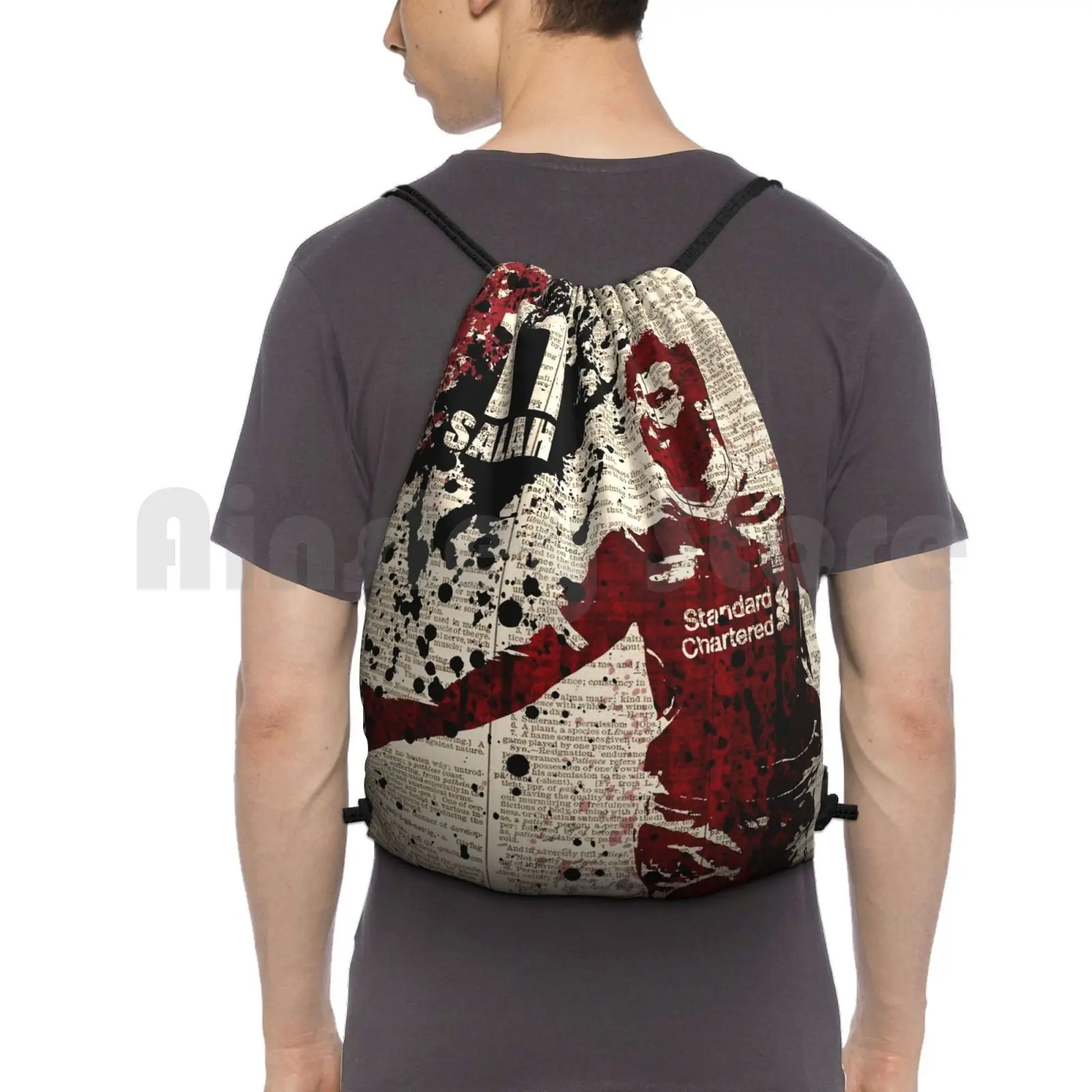

Sports Art #On Dictionary Backpack Drawstring Bag Riding Climbing Gym Bag Football Soccer England Egypt Player France Brazil