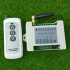 Высокомощный 110 В 220 В переменного тока 10 А мотор беспроводной пульт дистанционного управления Переключатель роликовый затвор дверь электрическая занавеска дистанционное управление вперед назад