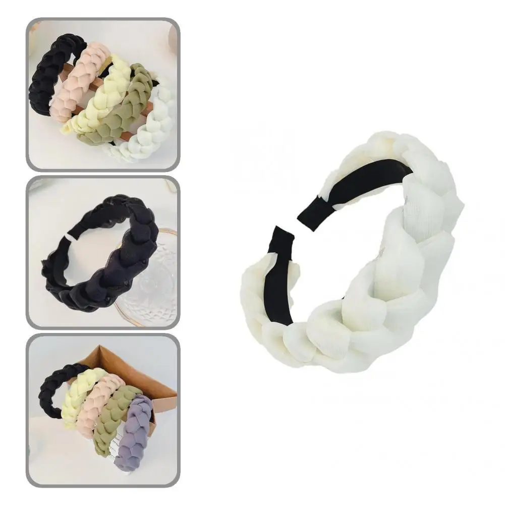 

Головной убор стильный корейский Стиль Плетеный ободок для волос аксессуар ободок для волос противоскользящие головные уборы