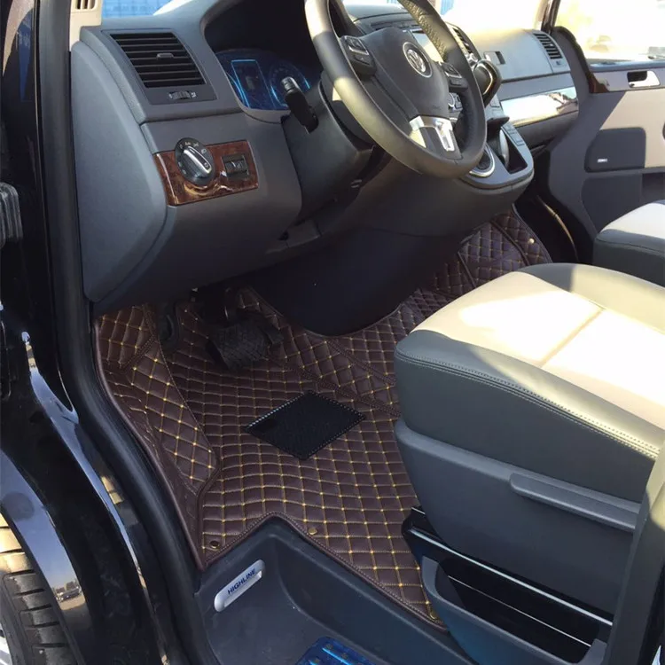 Высокое качество! Cusrom специальные автомобильные коврики для Volkswagen Multivan Transporter T6 T5