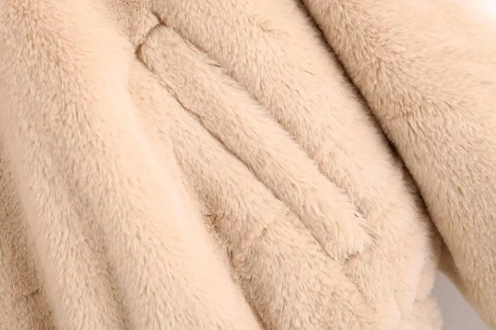 Дропшиппинг универсальные черный плюшевый куртка Дамская мода chaqueta mujer панк