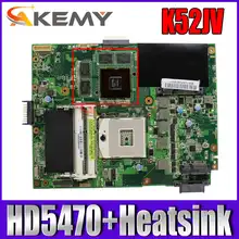 Материнская плата Akemy K52JV для ноутбука ASUS K52J оригинальная материнская HM55 HD5470 с