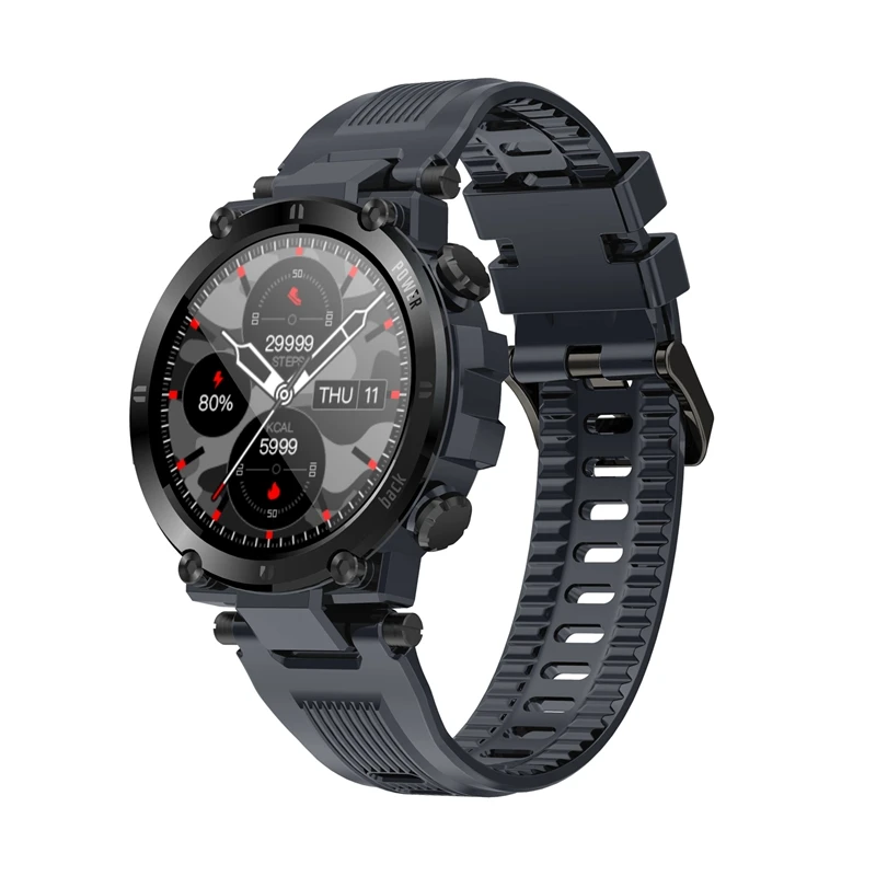 Смарт-часы с Bluetooth спортивные для фитнеса водонепроницаемые сенсорным экраном