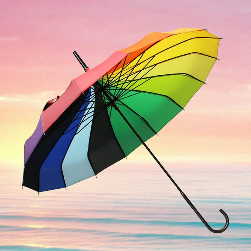 50 шт. модная Радужная пагода дворец творческий женский Королевский зонт для