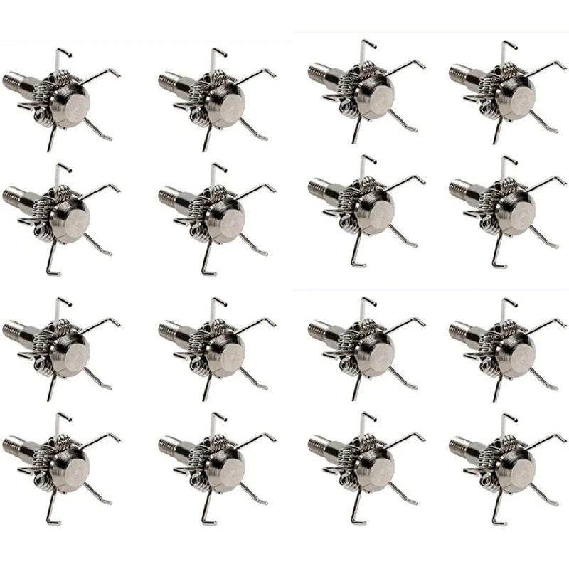 

New-16Pcs Archery Judo Broadheads Points Tips Point Steel Arrowheads for Hunting Small Games