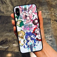 anime comic senki zessho symphogear phone case shell for iphone xs 13 12 mini 7 8 plus 6 6s 11 pro max 5 se 2020 xr x hard cover