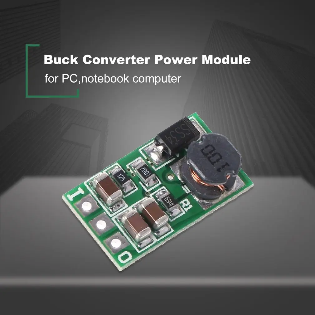 

DD4012SA 1A Mini DC-DC Buck Converter Power Supply Module Board 5-40V to 3V 3.3V 3.7V 5V 6V 7.5V 9V 12V Not Welding