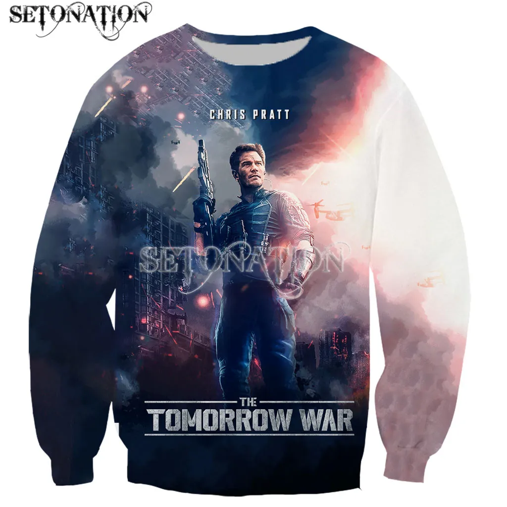 

The Tomorrow War new Fashion Long Sleeves 3D Print Zipper/Hoodies/Sweatshirts/Jacket/Men/women dropshipping