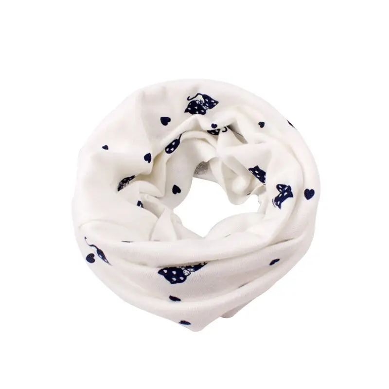 

New Autumn Winter Children Scarf Baby Bibs Baby Girl Boy Scarves O Ring Lovely Kids Collars Child Ring Scarf