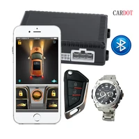 cardot engine remote start push start stop button to start ignition system central locking keyless entry mobile phone app