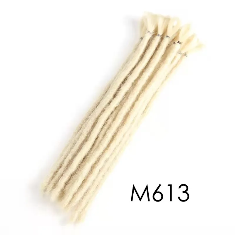 Ручной работы дреды наращивание волос регги хип хоп Стиль искусственные локоны в